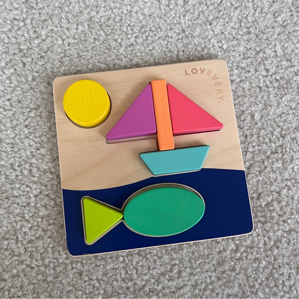 Lovevery Double-Sided Sunny Day Puzzle